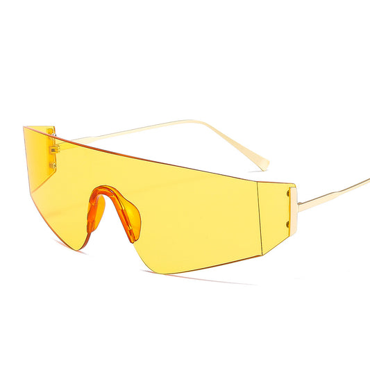 Metal One-Piece Sports UV400 SunglassesCycling Sunglasses