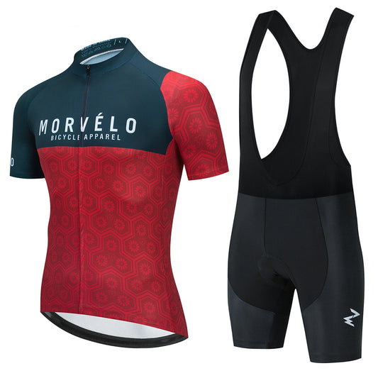 Long Sleeve Cycling Suit Men'S And Women'S Mountain Single Team Top And Pants Are Fast Dry
