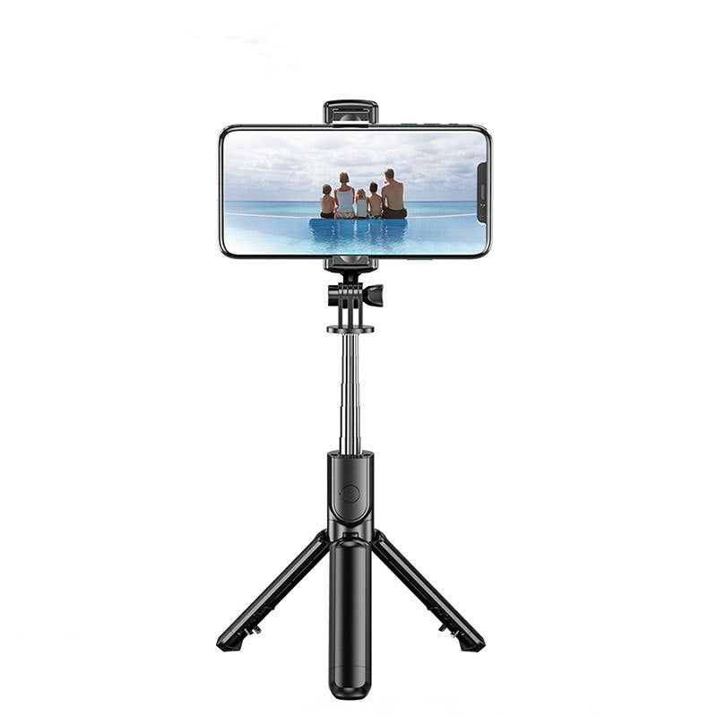 Compatible with Apple, Bluetooth Selfie Stick Mobile Remote Control Tripod