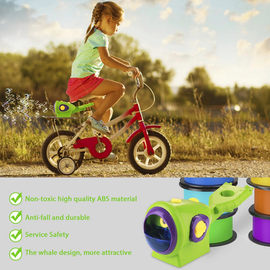 Bike Bubble Machine Automatic Bubble Machine Gun Soap Glow Bubble Blower Outdoor Kids Child Brinquedos Toy For Kids