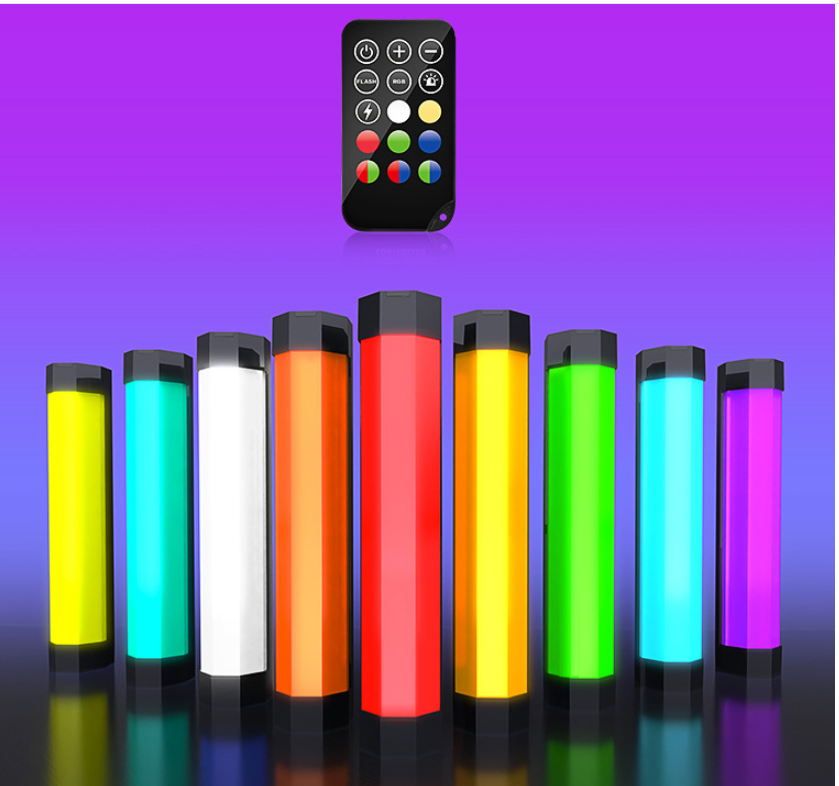 RGB LED Photography Light Waterproof Handheld Tube Stick Video Soft Lighting APP Remote Control VS PavoTube