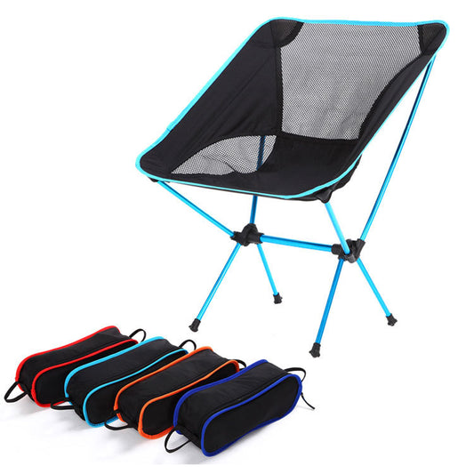 Silla plegable ultraligera de viaje Silla de Camping de alta carga superdura silla portátil de playa senderismo Picnic asiento herramientas de pesca silla