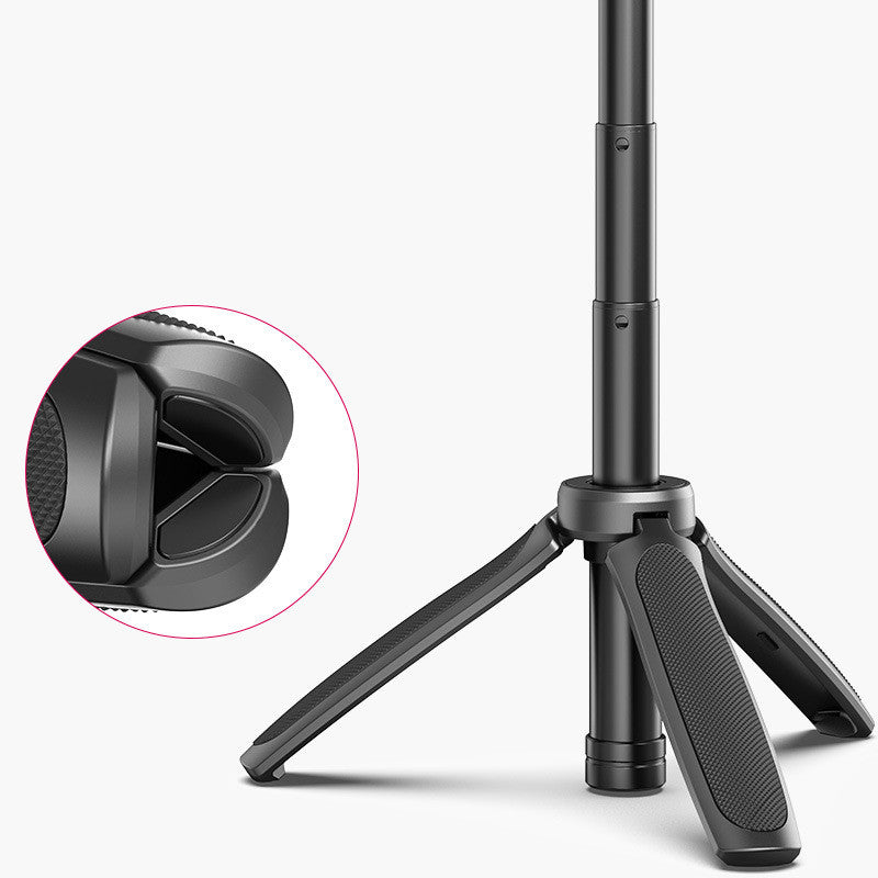 Quick Release Metal Four-stage Telescopic Tripod