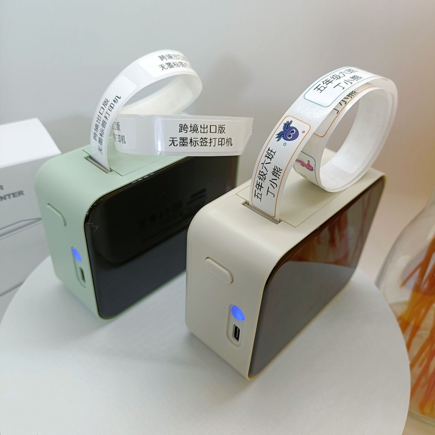 Ink-free Thermal Label Machine Mobile Phone Bluetooth Printer